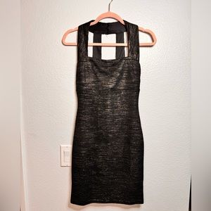 Black/gold dress ♡